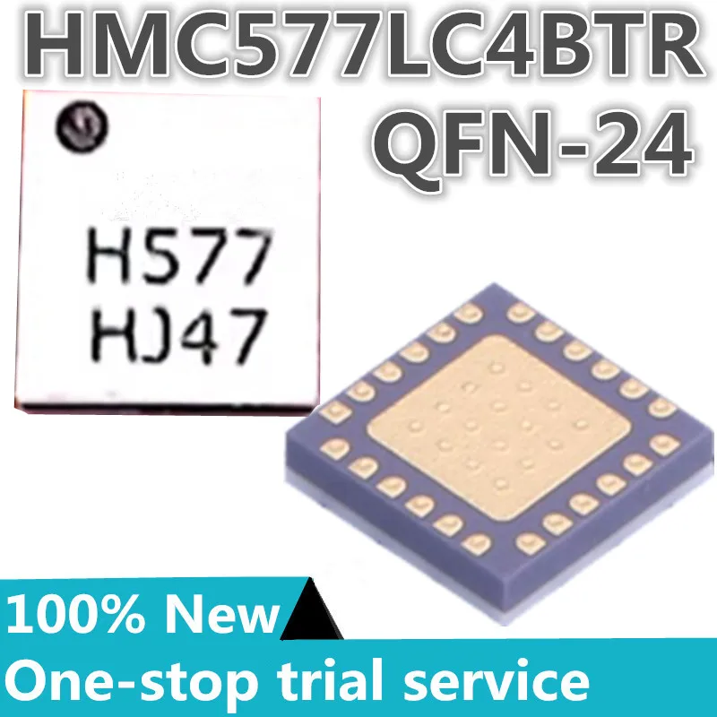 

1-10PCS %New original HMC577LC4B HMC577LC4BTR screen printing H577 QFN-24 RF IC frequency coefficient DBS, VSAT 27GHz ~ 31GHz