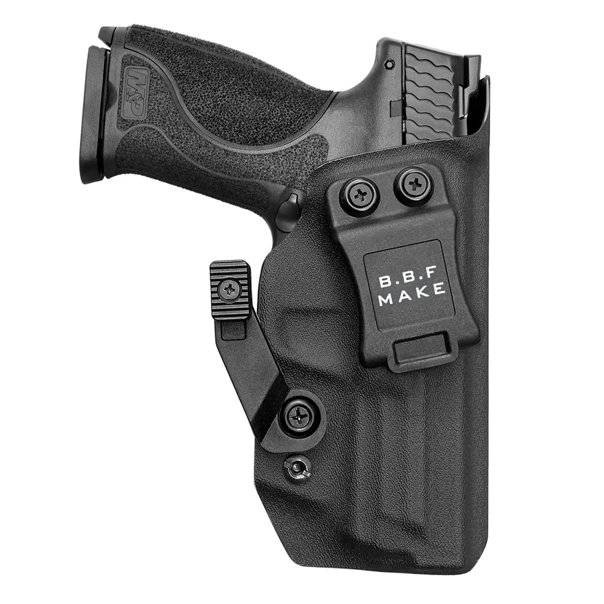 

B.B.F Make M&P 2.0 9mm Holster Claw IWB KYDEX for Smith & Wesson M&P 9mm M2.0 4"/4.25" Case - (Black, Right Hand)