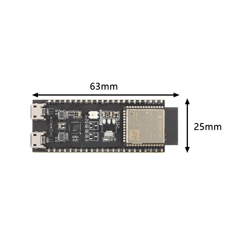 Original Genuine ESP32-S3-DevKitC-1 Development Board with ESP32-S3-WROOM-1 WiFi BLE5 for IoT Makers Embedded Engineers