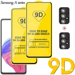 mica/lámina samsung a 54, protector de pantalla para samsung a73 a14 a24 galaxy a53 5g vidrio templado protector samsung a52 a52s lamina película de lente de cámara samsung a 53 5g accesorios samsung a54