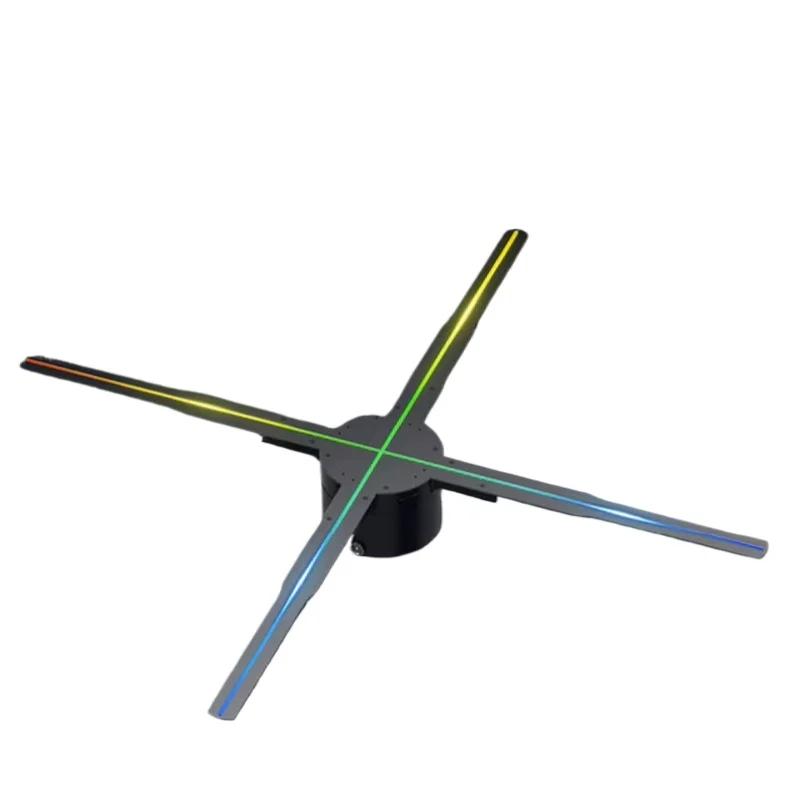 

Wholesale small naked eye 3d stereo holographic fan projector suspended air imaging no screen display