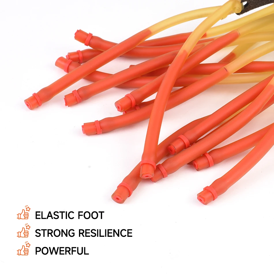 4/8PCSOutdoor Catapult Sports Profession Shooting Accessories Slingshot Hunting Powerful Rubber Band High Elasticity Replacement