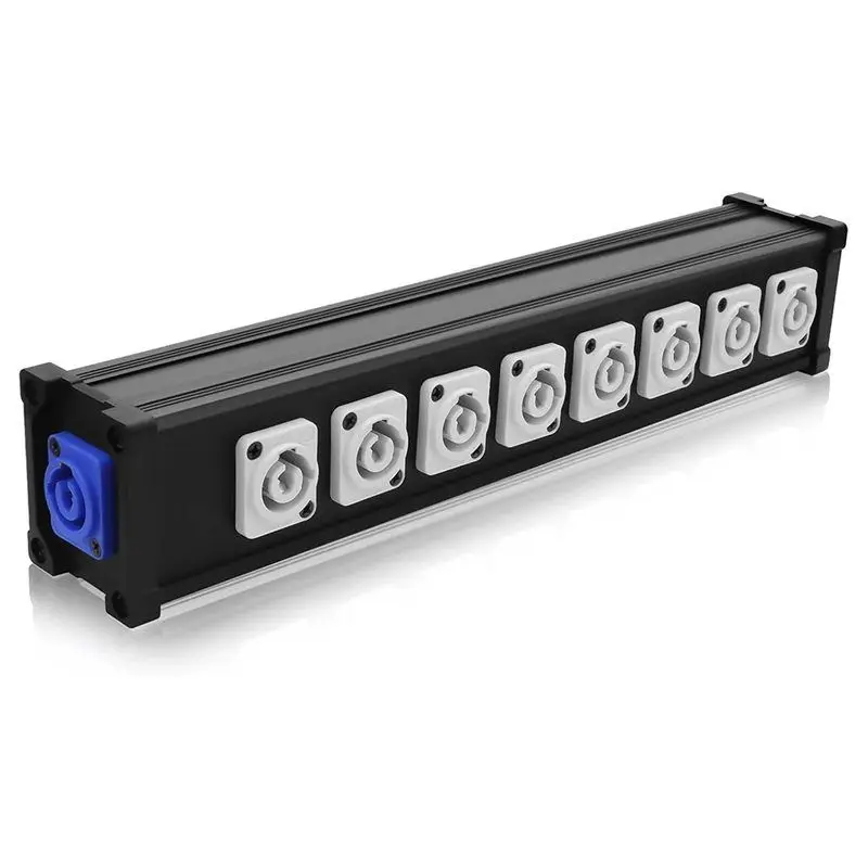 A60zpro Audio For Stage Lights, LED Screens, Moving Heads 16A 8 Channel Multi Powercon Power Cable Breakoutmay