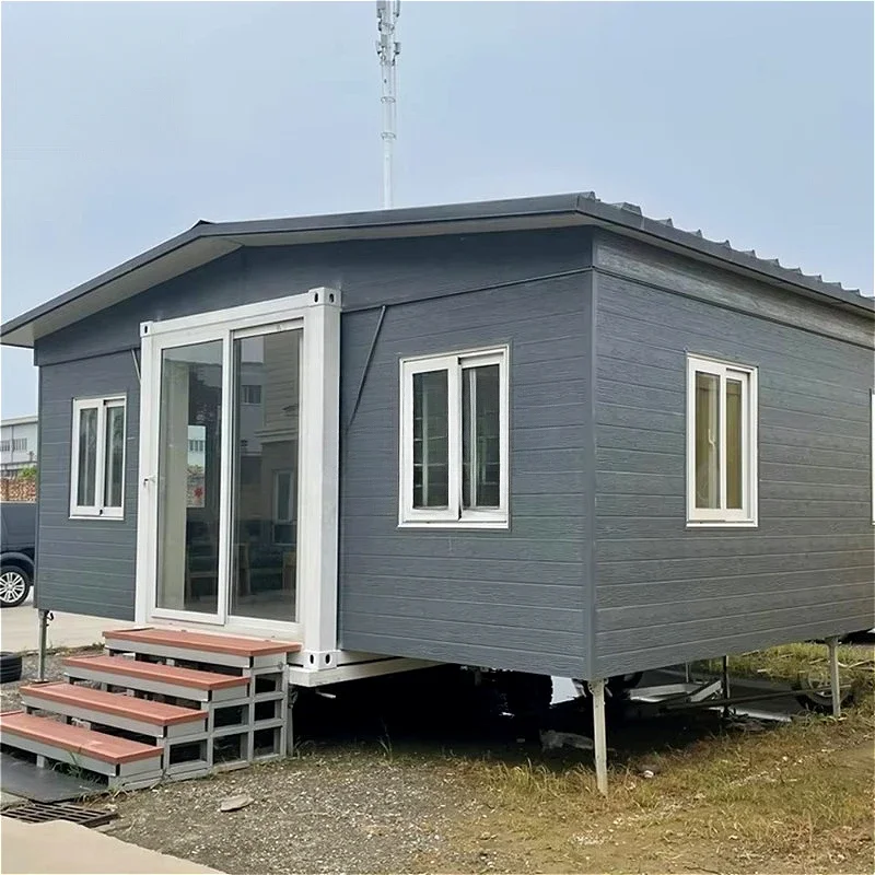 บ้านคอนเทนเนอร์ในทะเลทราย ขนาด 20 ฟุต พร้อมโครงสร้างกันแดด ระบบทำความเย็นด้วยพลังงานแสงอาทิตย์ ป้องกันพายุทราย บ้านคอนเทนเนอร์สำหรับภูมิอากาศเขตร้อน ขายดี