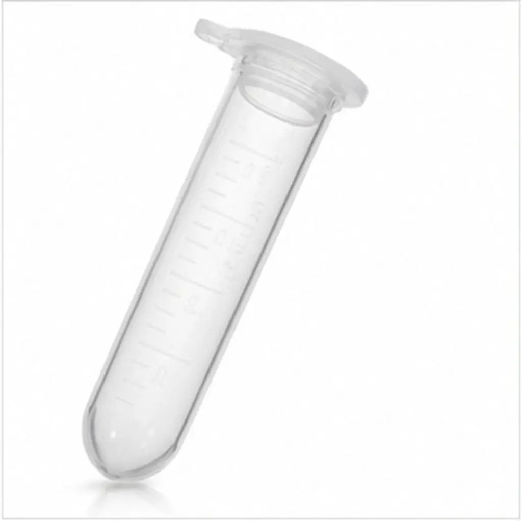 300Pcs Plastic Microcentrifuge Tubes Clear Graduated Marked Small Sample Tubes Laboratory Centrifuge Storage