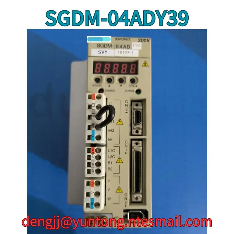 

Used SGDM-04ADY39 servo driver 400W test OK Fast Shipping