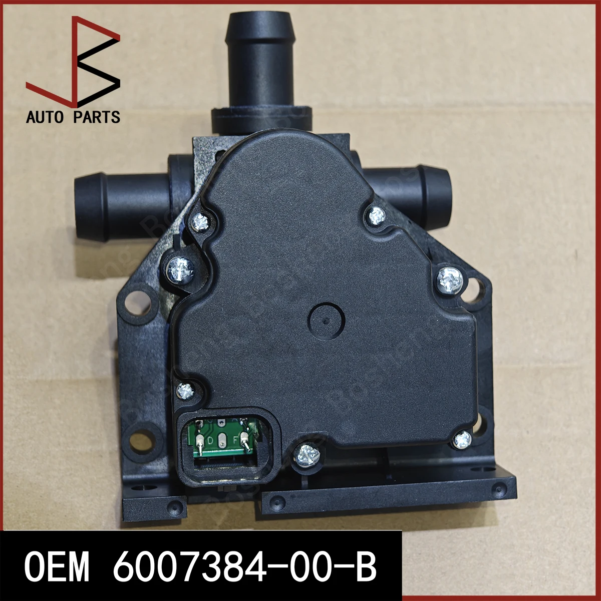 

Новый для Tesla Model S 2012-2016 2016-2021, водяной насос, 3-ходовой регулирующий клапан нагревателя OEM 6007384-00-B 600738400B 6007384 00 B