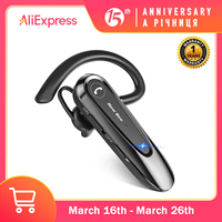 New Bee B45 Wireless Headset Bluetooth 5.0 Earphones Dual Mic Mute Handsfree Earbuds CVC8.0 Noise Reduction for Business Driving