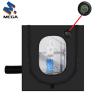 3D Printer Enclosure Kit For Bambu Lab A1 Mini Insulated Box Waterproof Protective Cover with LED light Constant Temperature