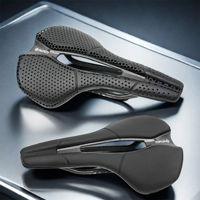 

3D Printed Bicycle Saddle Ultralight Carbon Saddle 150mm wide comfortable Bicycle Saddle for MTB Gravel Road Bike Cycling Seat