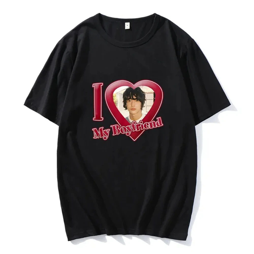 

Love 119 Riize Rise and Realize T-shirts Boys Band I Love My Boyfriend Tee-shirt Korean Style Graphic Printing Tees Cotton 80128