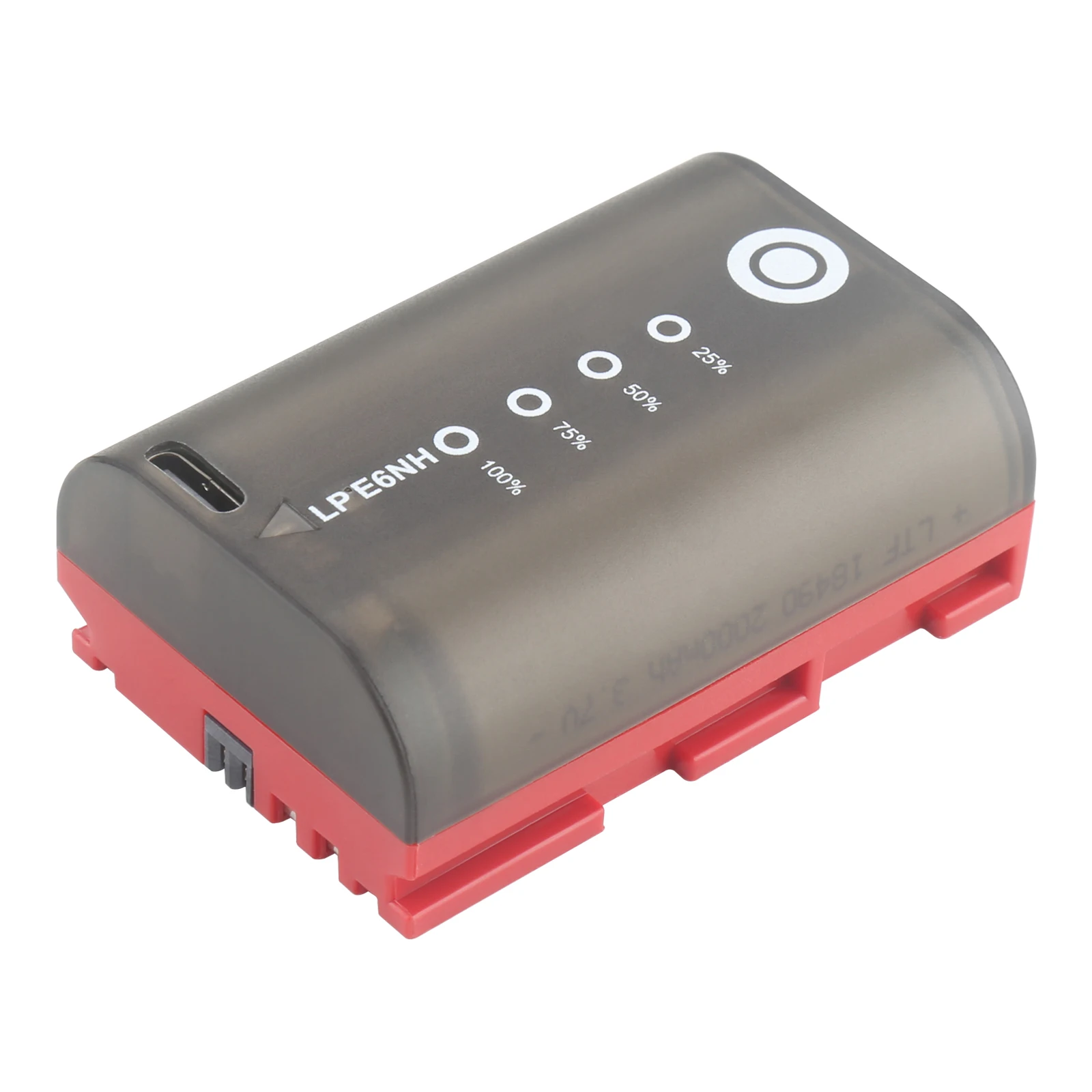 بطارية كاميرا قابلة لإعادة الشحن لكانون ، ، من من من نوع EOS R ، R5 ، 90D ، 60D ، 70D ، 80D ، 5D ، 5D ، 6D ، 7D Mark II ، 5D Mark II ، 5D Mark II