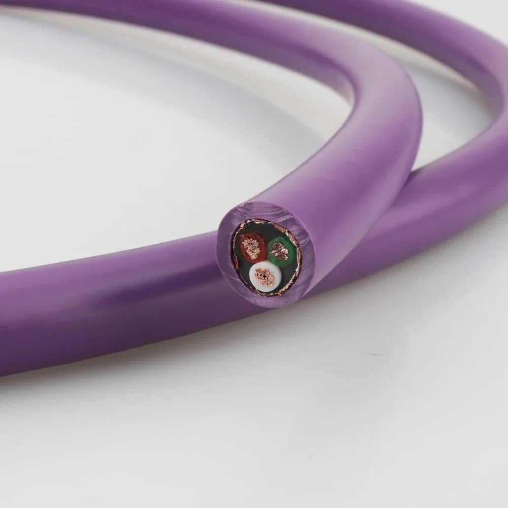 P122 OFC Audiophile Power Cable Roll - Premium Enhanced Audio Performance Cord for Superior Sound Quality