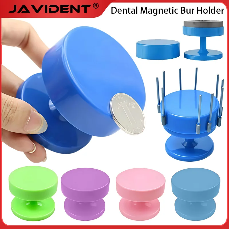 

Magnetic Holder for Dental Grinding Bits, Emery Grinding Bit Holder, Suction Cup Magnet for Dental Technician Grinding Heads