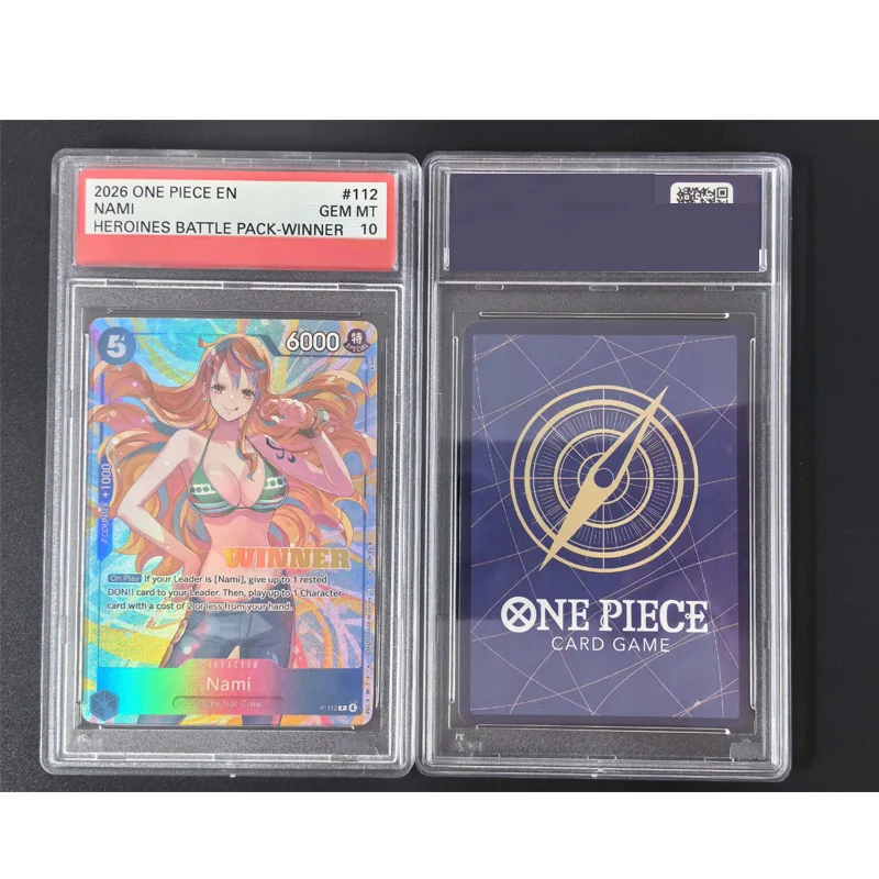 Diy English Rating Card 2026 One Piece Heroines Battle Pack Nami Robin Jewelry Bonney Heroines Battle Pack-Winner Card view 4