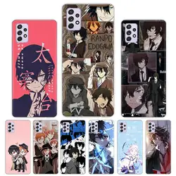 Anime Bungou Stray Dogs Phone Case Cover For Samsung Galaxy A13 A14 A15 A16 A17 A53 A54 A55 A56 A33 A34 A35 A36 A23 A24 A25 A26