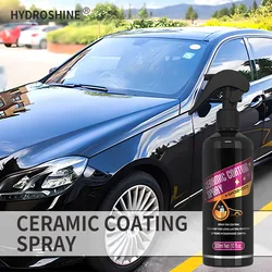 Espray de revestimiento de cerámica para coche, Nano revestimiento de cerámica para el cuidado de la pintura automática, protección duradera de cristal, escudo brillante para pintura