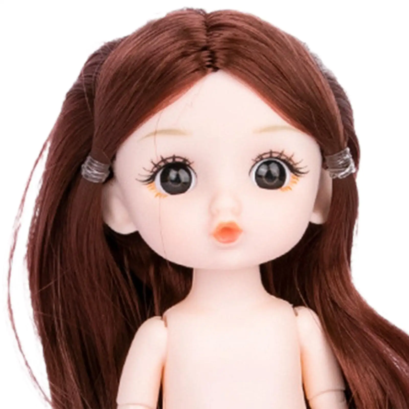 Preciosa muñeca de moda de 16cm, articulaciones flexibles, juego de simulación, juego de juguete para juguete