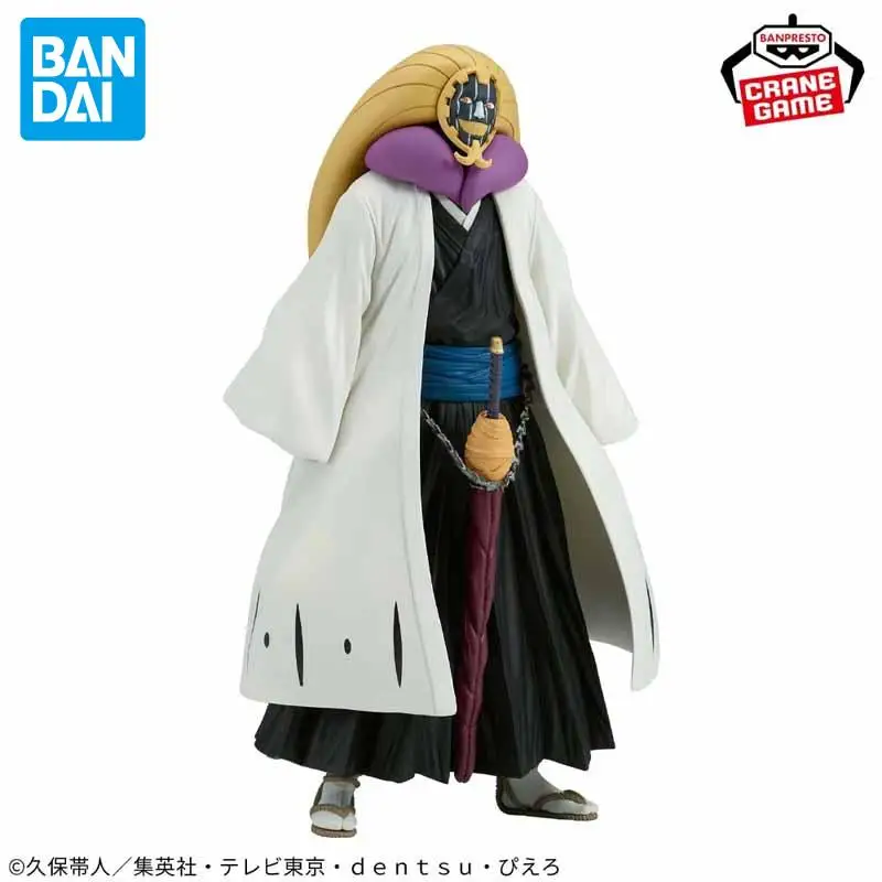 

В наличии оригинальная фигурка Bandai Banpresto Solid and Souls Bleach: тысячелетняя Blood War Mayuri Kurotsuchi, аниме-модель игрушки