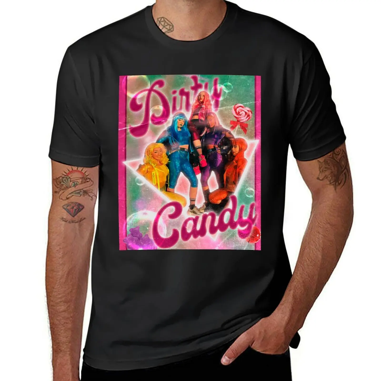 Dirty Candy! T-Shirt quick-drying customs shirts graphic tees t shirts for men