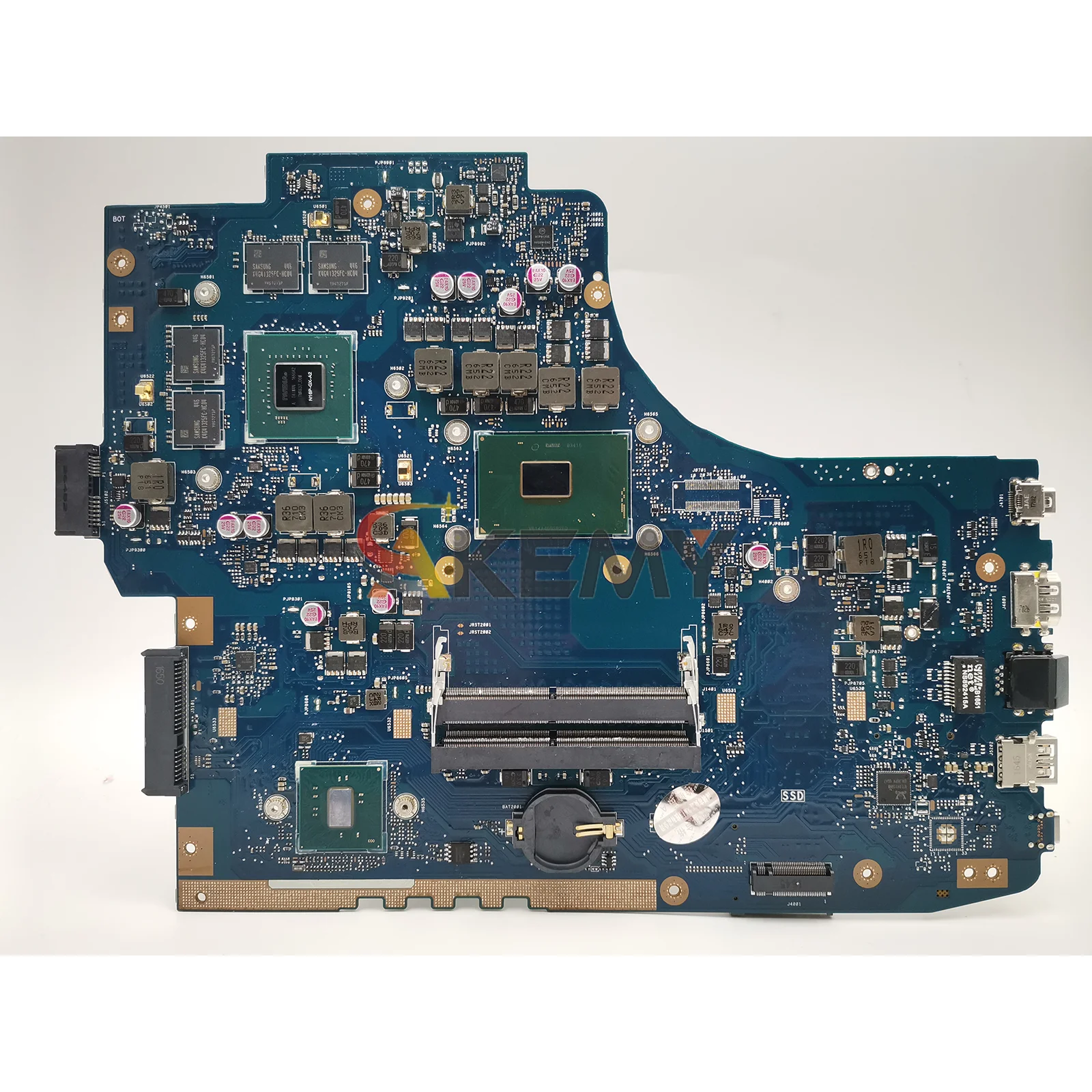 GL752VWノートパソコンマザーボード ASUS ROG Strix GL752VW GL752V ZX70VW GL752VLノートブックメインボード I5 I7 CPU搭載 100%テスト済み OK stk