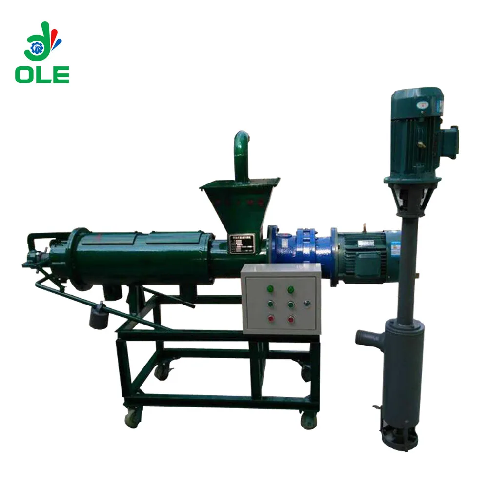 Extended Animal Manure Dehydrator Machine Cow Manure Drying Dewatering Machine