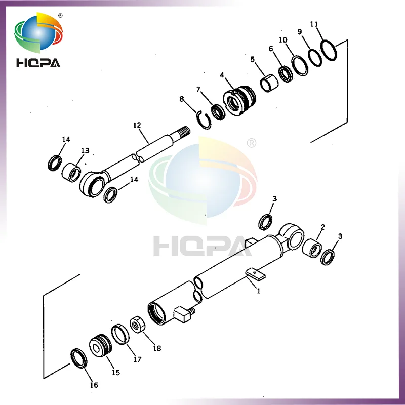

21S-63-02020KT 21S-63-02020KT КОМПЛЕКТ УПЛОТНЕНИЙ ЦИЛИНДРА ARM ДЛЯ ЭКСКАВАТОРА KOMATSU PC03-1