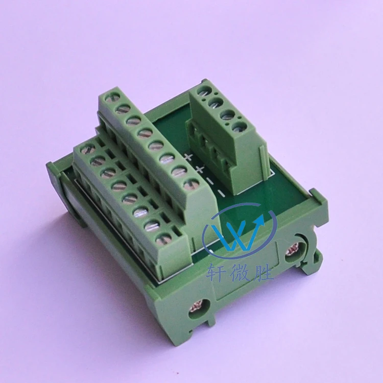 Power Distribution DIN Rail Installation Common Terminal Block Power Distribution Terminal Block Power Branch Power Module