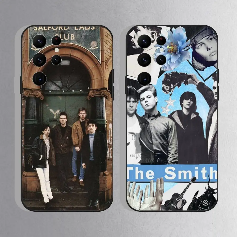

Band The S-Smiths The Queen Is Dead Phone Case For Samsung S21,FE,S21 ,S26,S25,S24,S23,Ultra,S9,S22,Plus Black Shockproof TPU
