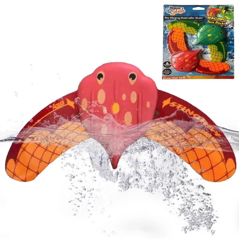 

Outdoor Swimming Pools Accessories Water Power Devil Fish Toys Summer Bathtub Beach Underwater Gliders Kids Playing Water Gifts