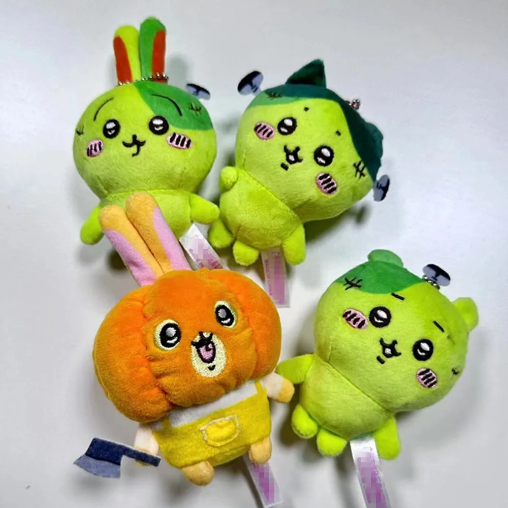 

9cm Cute Halloween Jiyakawa chiikawa self-deprecating bear Usachi cute plush pendant keychain cinnamoroll plush kawaii