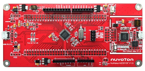 

1pcs Nuvoton new tang NuMaker development board NuMaker-M2351SF development board