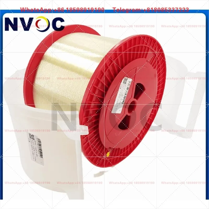 G657A2 50.4KM Single mode  Transparent Epoxy Resin Yellow Fiber With Good Bending,260um Reel SM OTDR Testing Disk Spool