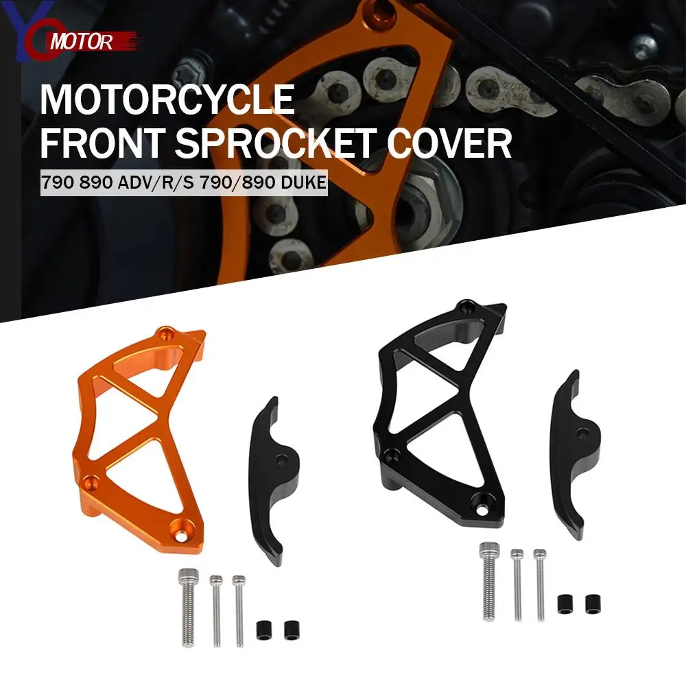 For 790/890Duke 2018-2021 790 890 Adventure R S 2019 2020 2021 Motorcycle Accessories Chain Guard Front Sprocket Protector Cover