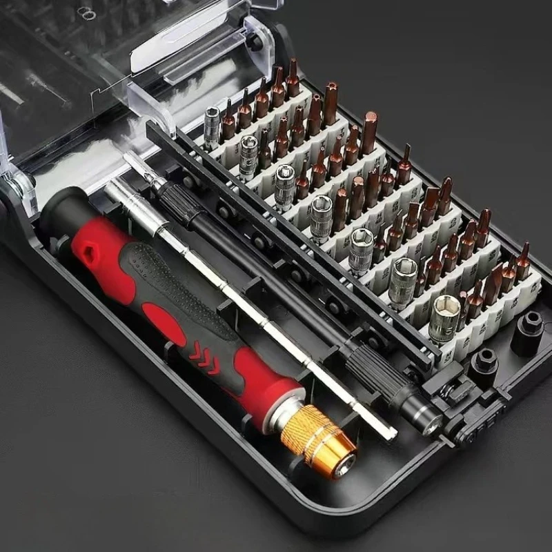 New Delixi Multi-Functional Screwdriver Set With Magnetic Suction Head Precision Repair Disassembly Tools Combination For Home