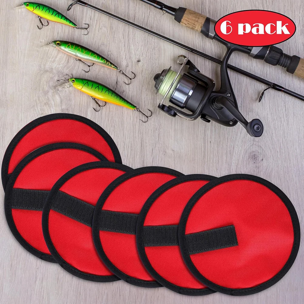 

6 Pack Lure Wrap Fishing Bait Covers Lure Hook Covers Lure Guard To Keep Fishermen Fishing Safe for Fishing Rod