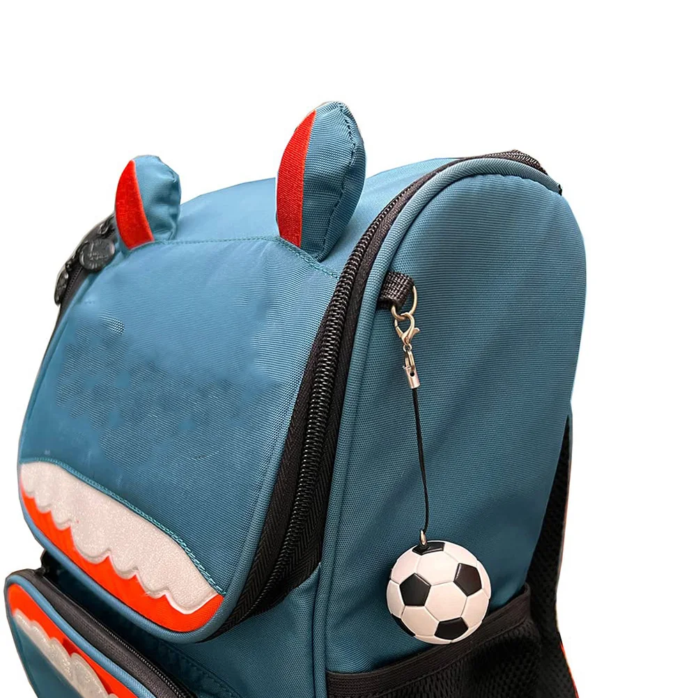 

10Pcs Soccer Keychains Fashionable Durable Sports Ball Pendant Key Ring Backpack Hanging Charm Soccer Keychains