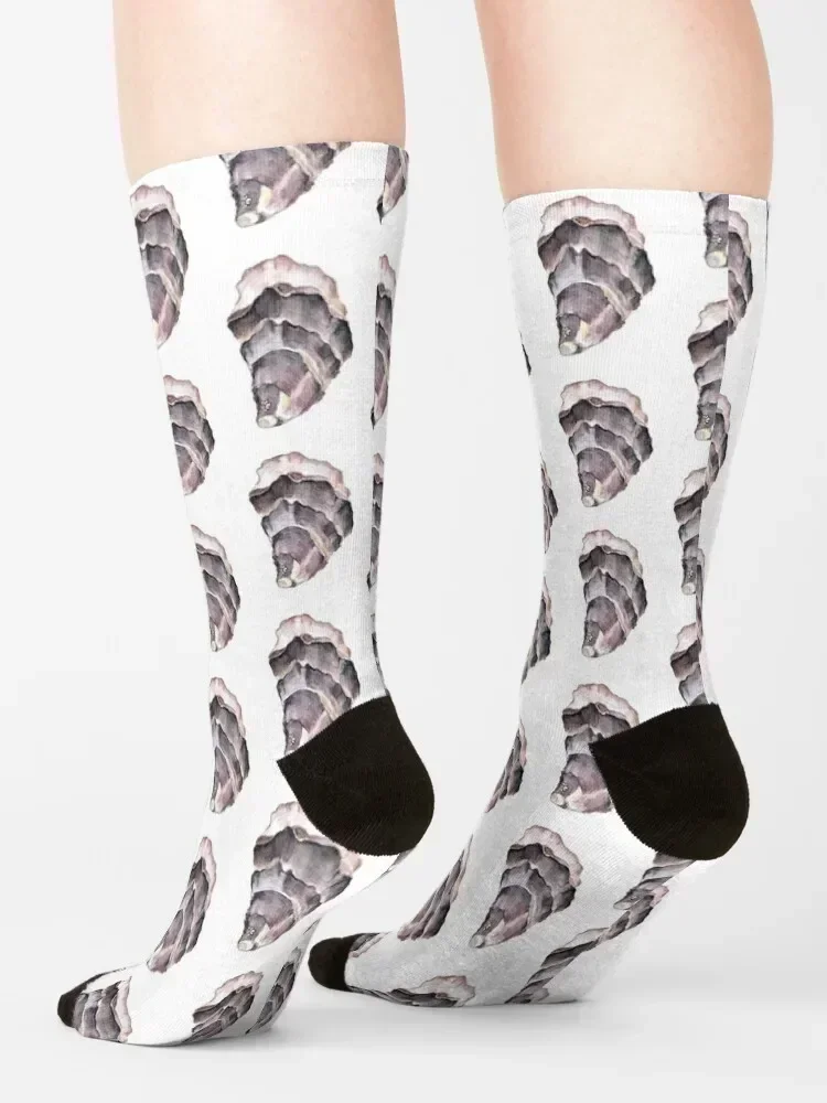 Oyster shell Socks snow Children's gift cool Socks For Women Men's