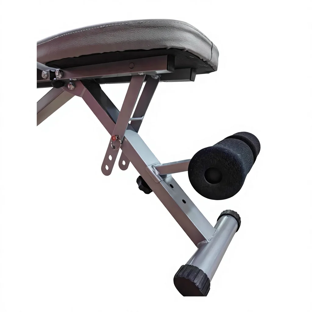 Multifunctional Adjustable Foldable Metal Dumbbell Bench for Home Gym Abdominal Exercise with Safety Features and Durable Build