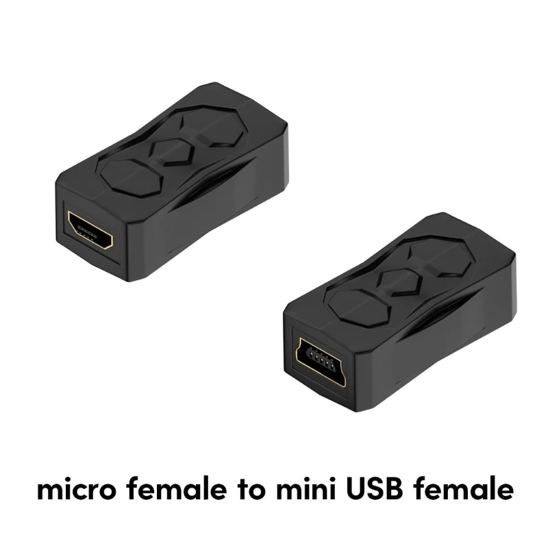 USB męskie żeńskie do Micro Mini USB złącze Micro USB ładowarka Adapter do Samsung Xiaomi Redmi Huawei konwerter