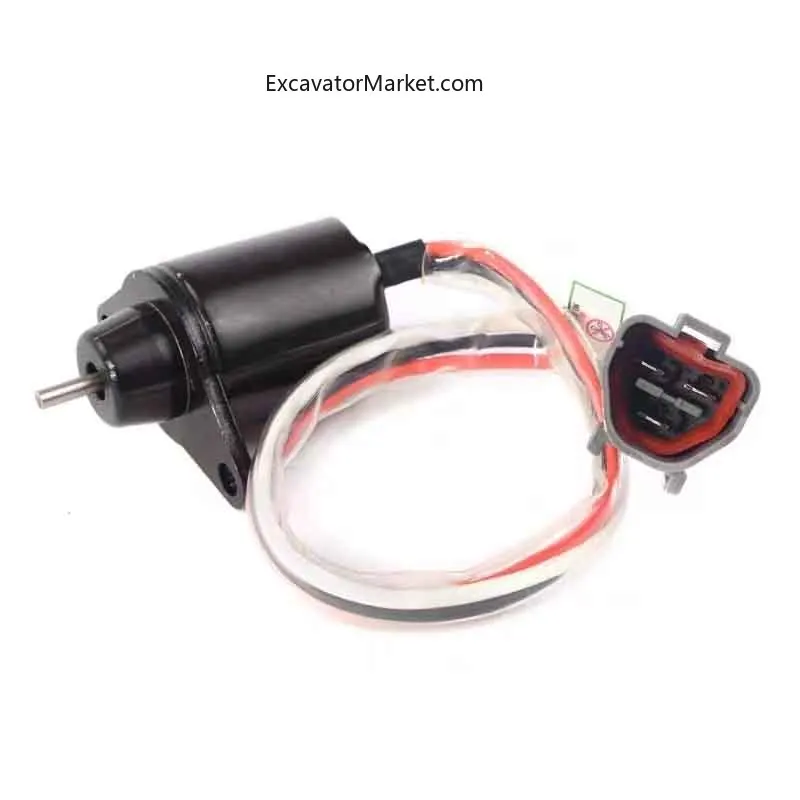 For excavator Excavator flameout solenoid valve flameout switch for Hyundai R60 80 for Daewoo 55 80-7 for Doosan