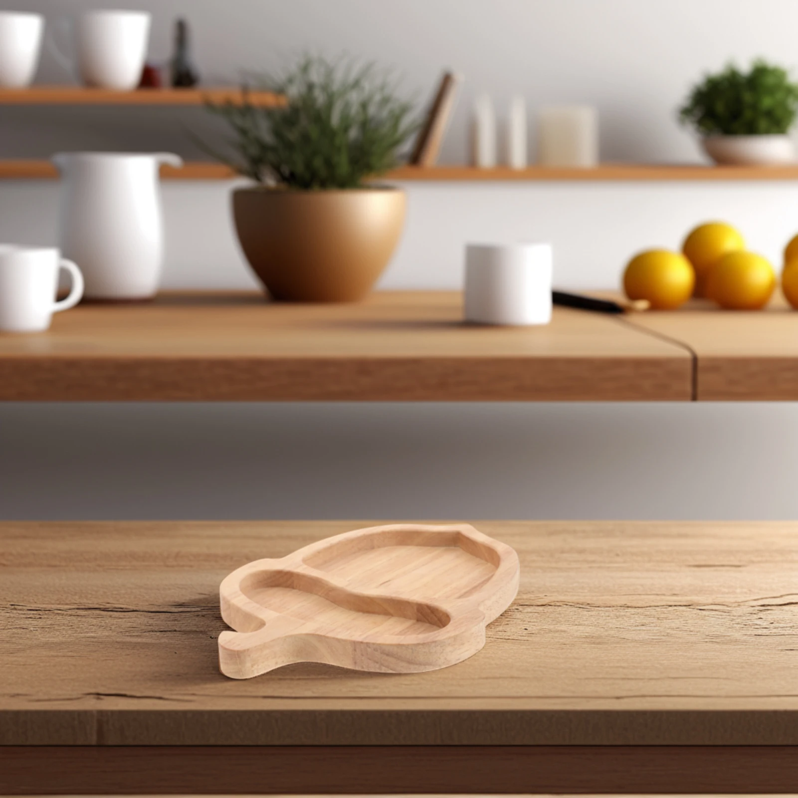 

Wooden Pinecone Tray Bathtub Rack Bathroom Storage Fall Acorn Shape Snack Fruit Plate Serving Dishes Shower Shelves C y Bread