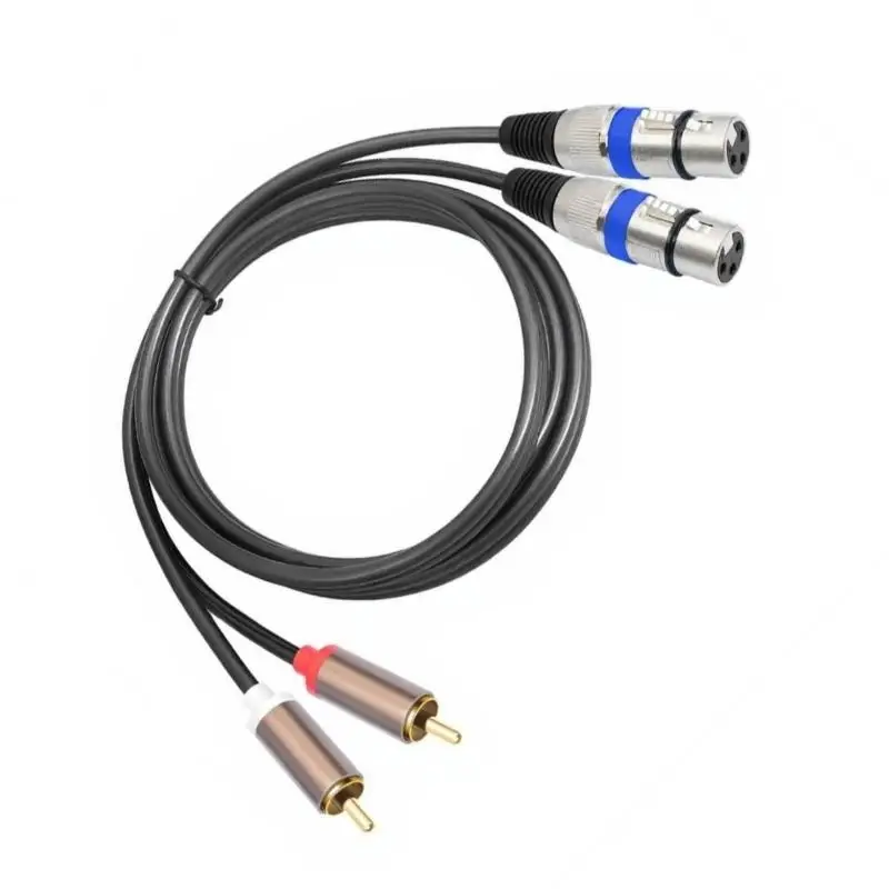 31BA Male Cable Anti Interferences Design for Amplifiers Home Entertainment