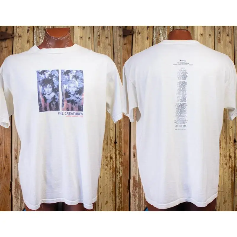 Vintage The Creatures Anima Animus Concert T Shirt 1999 White