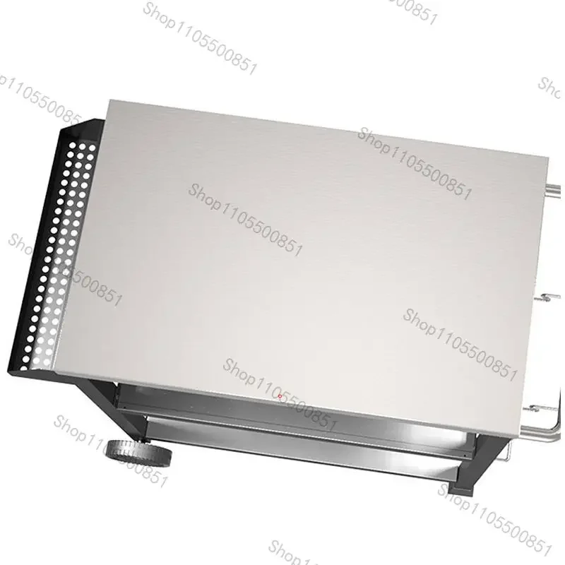 3-Floor shelf Hotel restaurant Restaurant Kitchen trolley Multifunctional movable barbecue truck with wheels