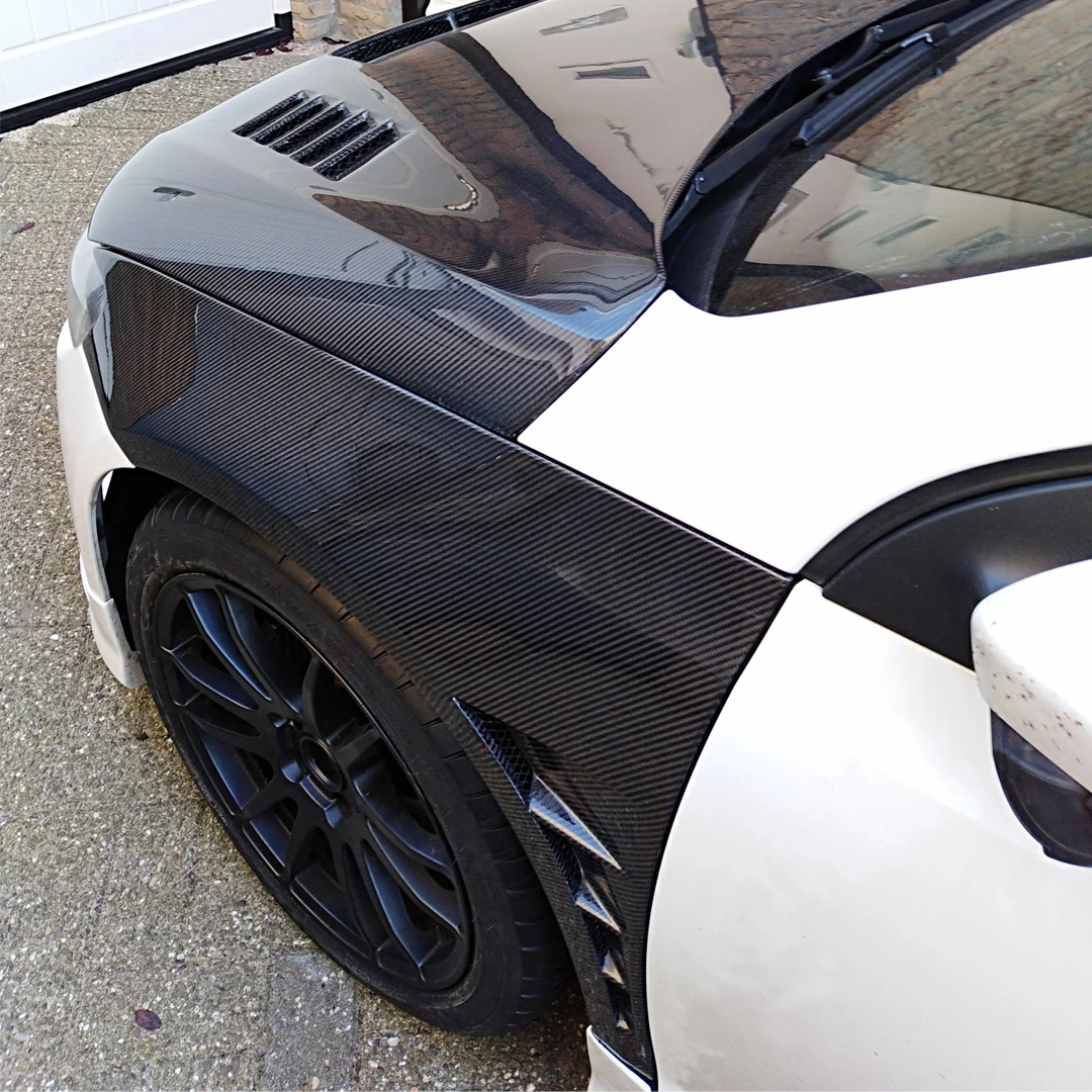 R Style  Scirocco Carbon Fiber Fenders for  Scirocco Fenders