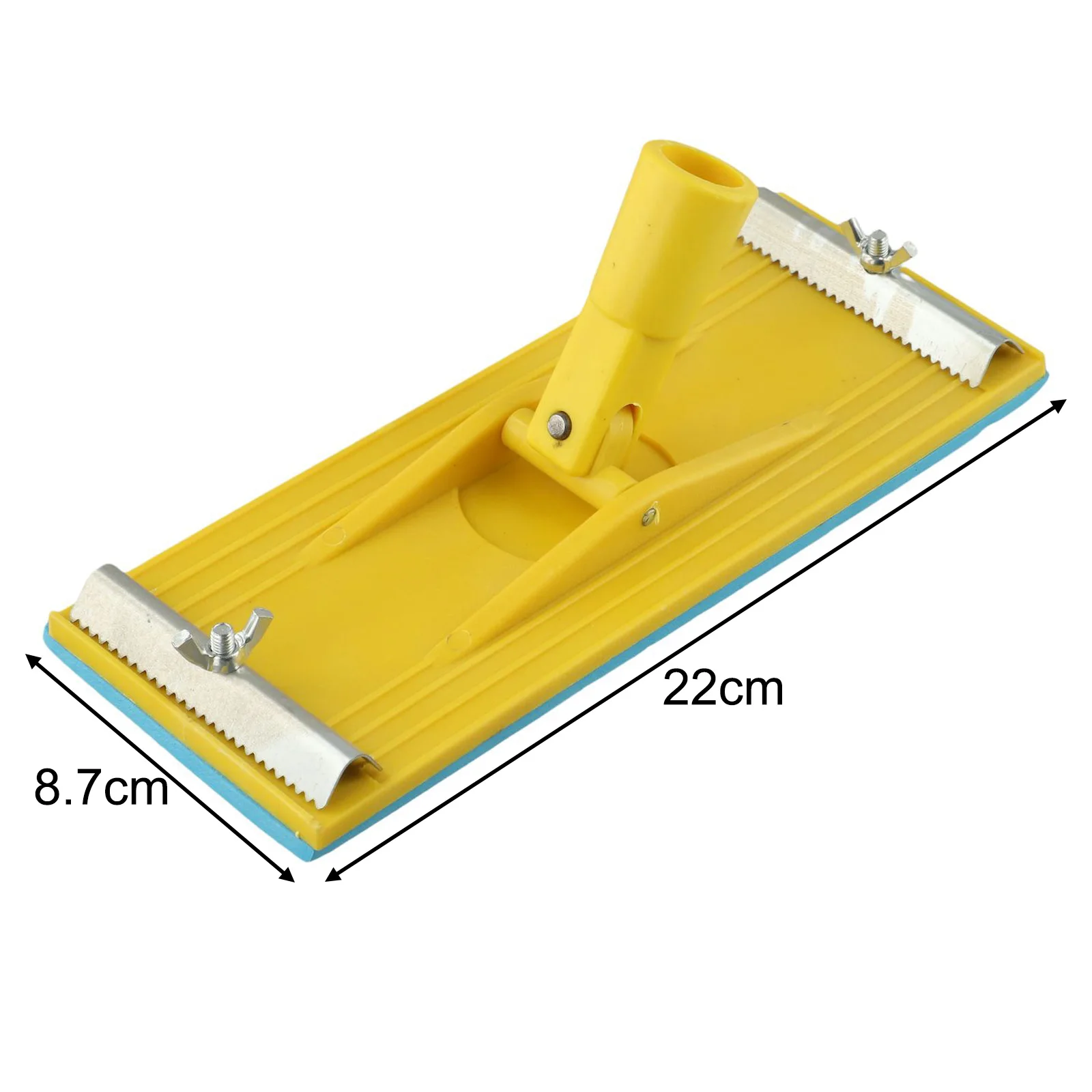 حامل ورق الصنفرة أداة تلميع البلاستيك اليد ساندر حامل الصنفرة الإطار كليب لرأس ساندر الصنفرة دريوال