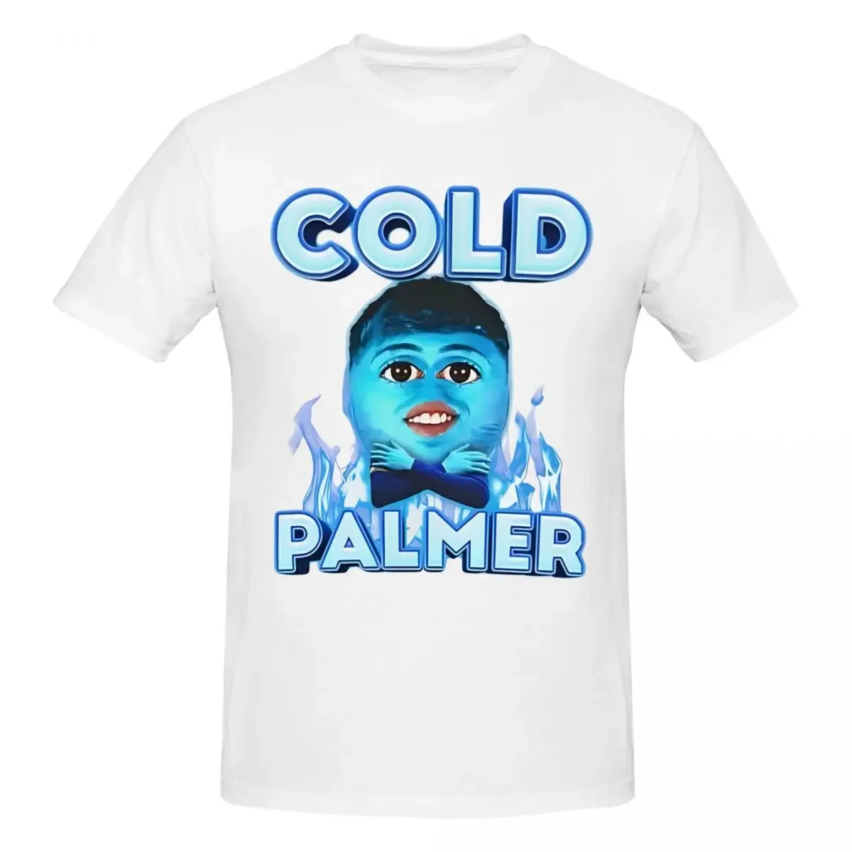 Leisure Cold Palmer Funny Meme T-Shirt for Men Women Short Sleeve Football Soccer Round Neck Summer TopsTops  Graphic T Shirts