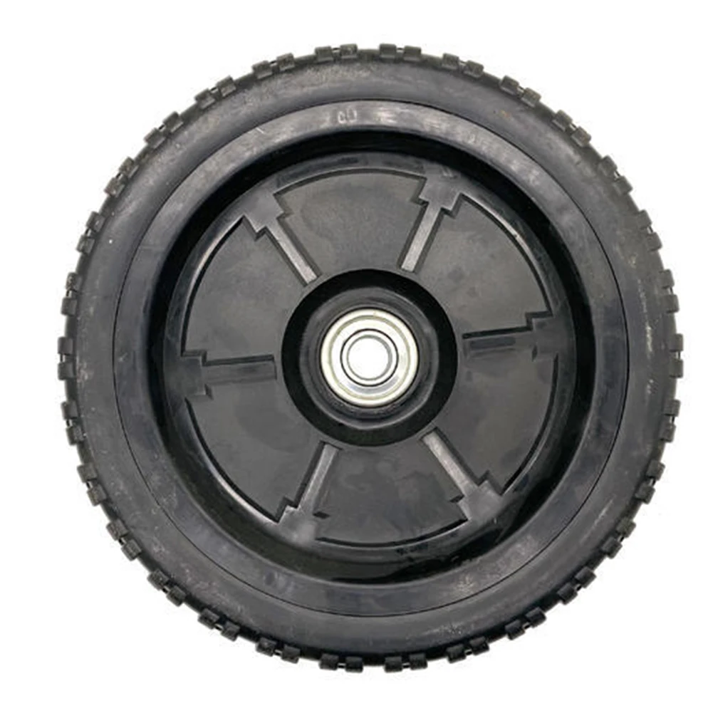 

1pc Lawn Mower Wheels Rubber Lawn Mower Front And Rear Wheel Mower Wheel For Push Mower 7/8/10inch Self-propelled Mowing