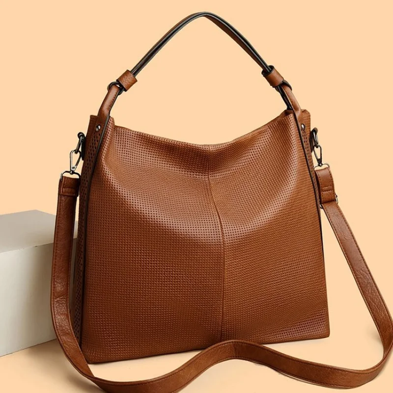 

High-End Luxury Brand Leather Women's Crossbody Bag Famous Designer Popular Classic Elegant Trendy Design Vintage Daily Bag